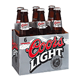 Coors Light Beer Longneck 12 Oz Left Picture